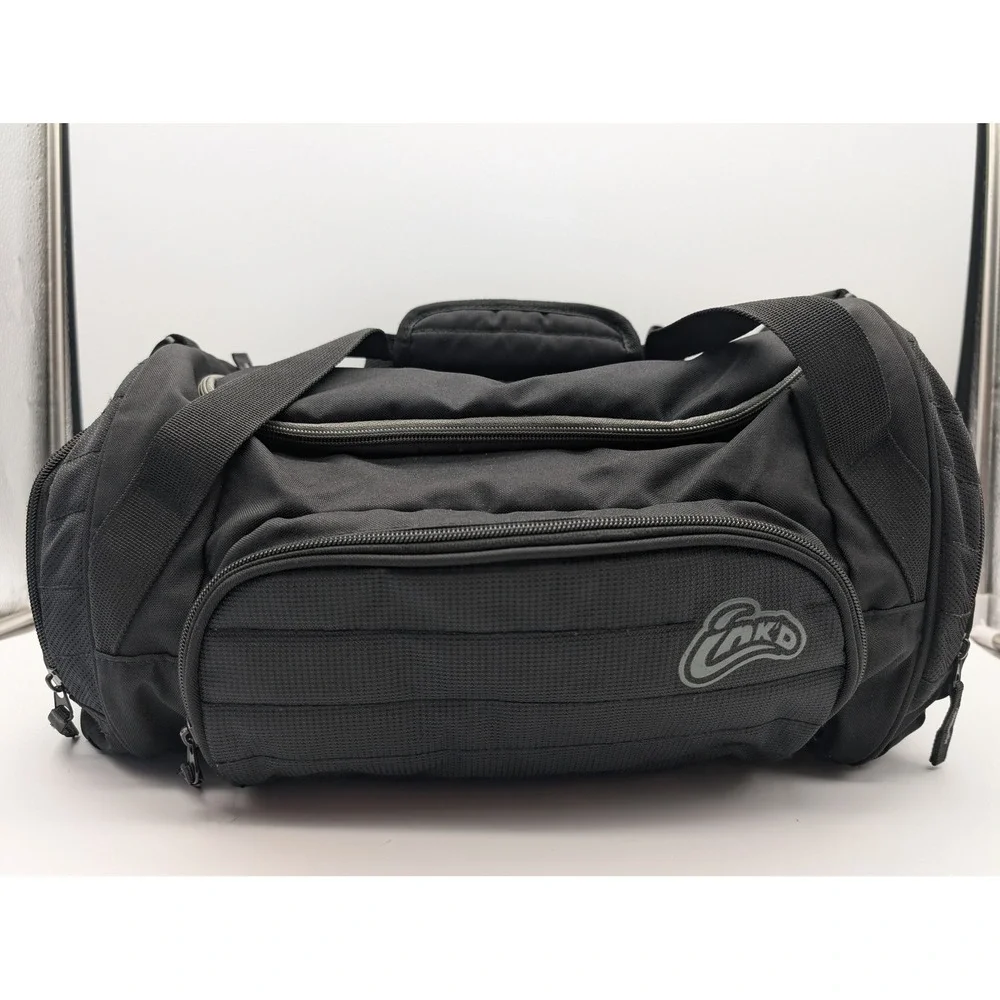 Clean Skullcandy Ink'd Black Travel Gym Workout Bag Luggage Duffle Bag 20